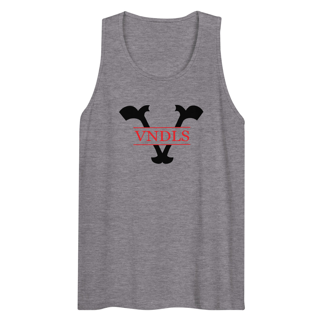 "VNDLS V" Tank Black Logo