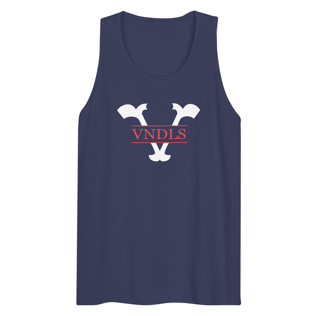 "VNDLS V" Tank White Logo