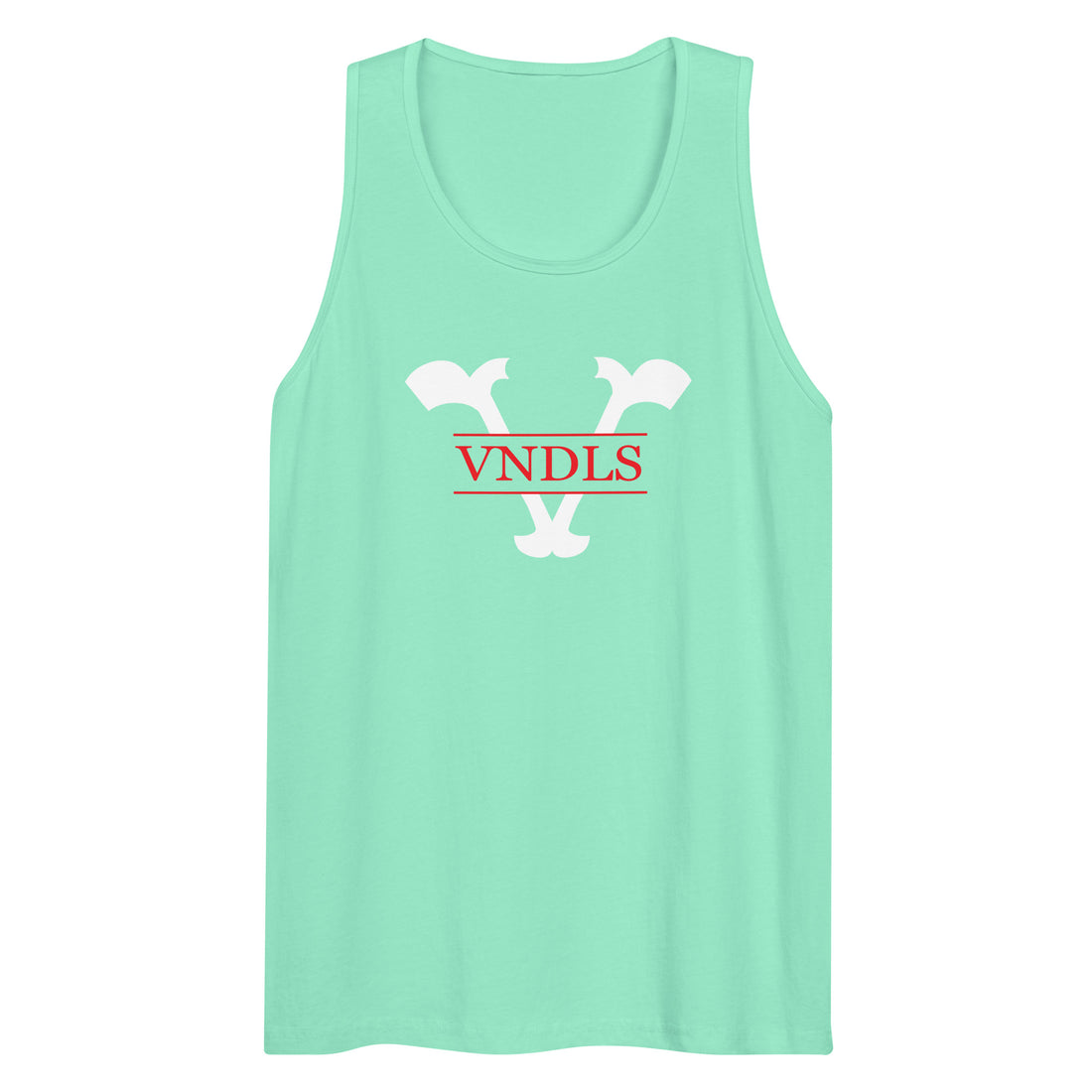 "VNDLS V" Tank White Logo