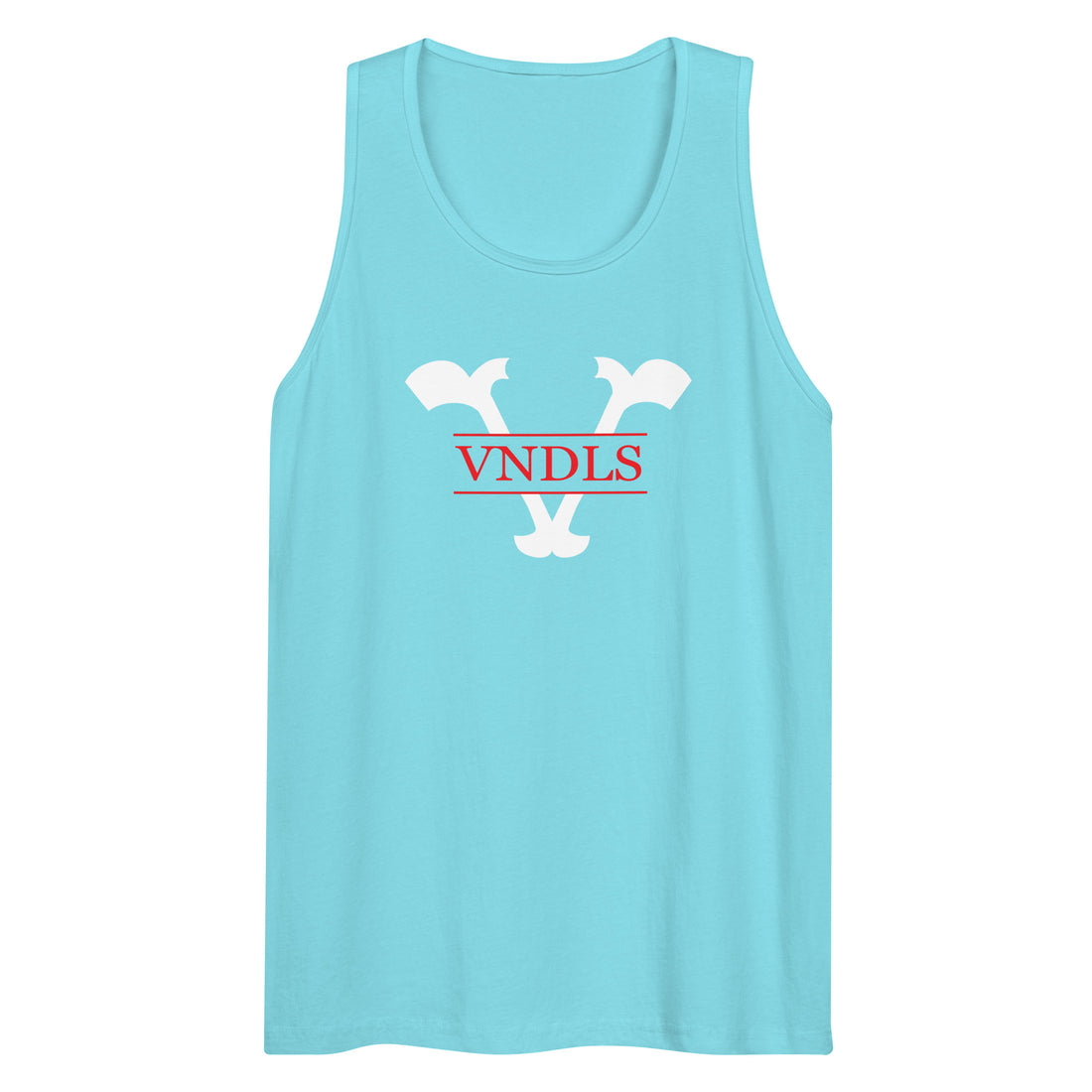 "VNDLS V" Tank White Logo