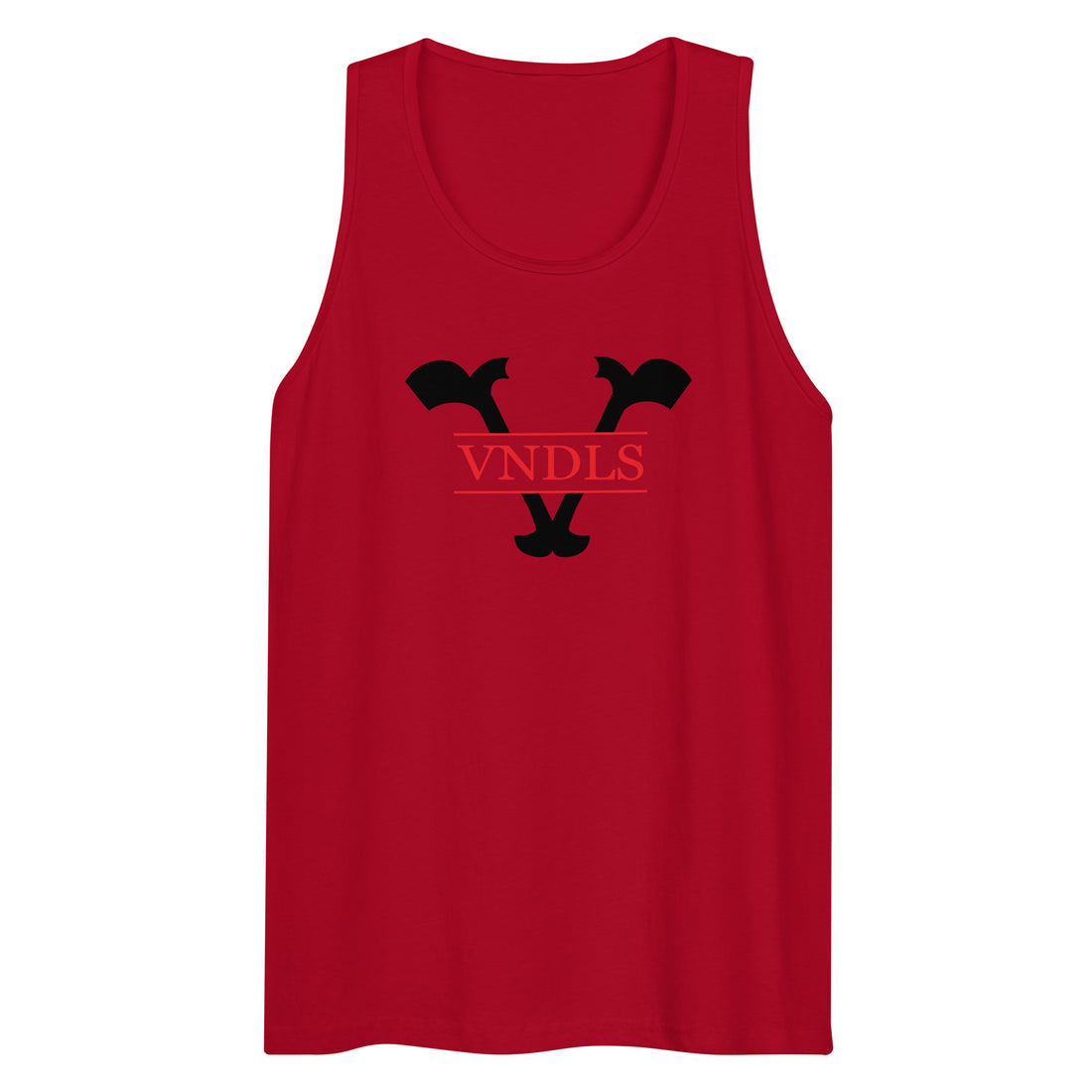 "VNDLS V" Tank Black Logo